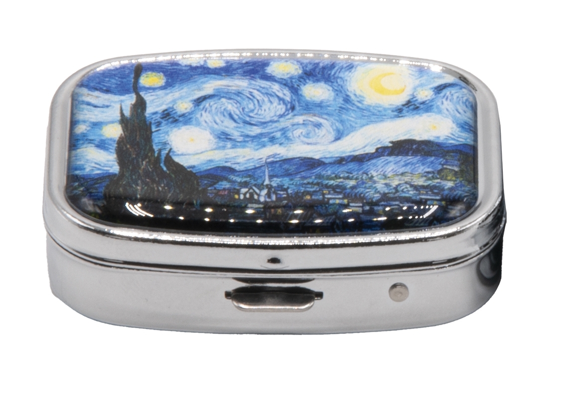 Pillbox, Van Gogh, Starry Night