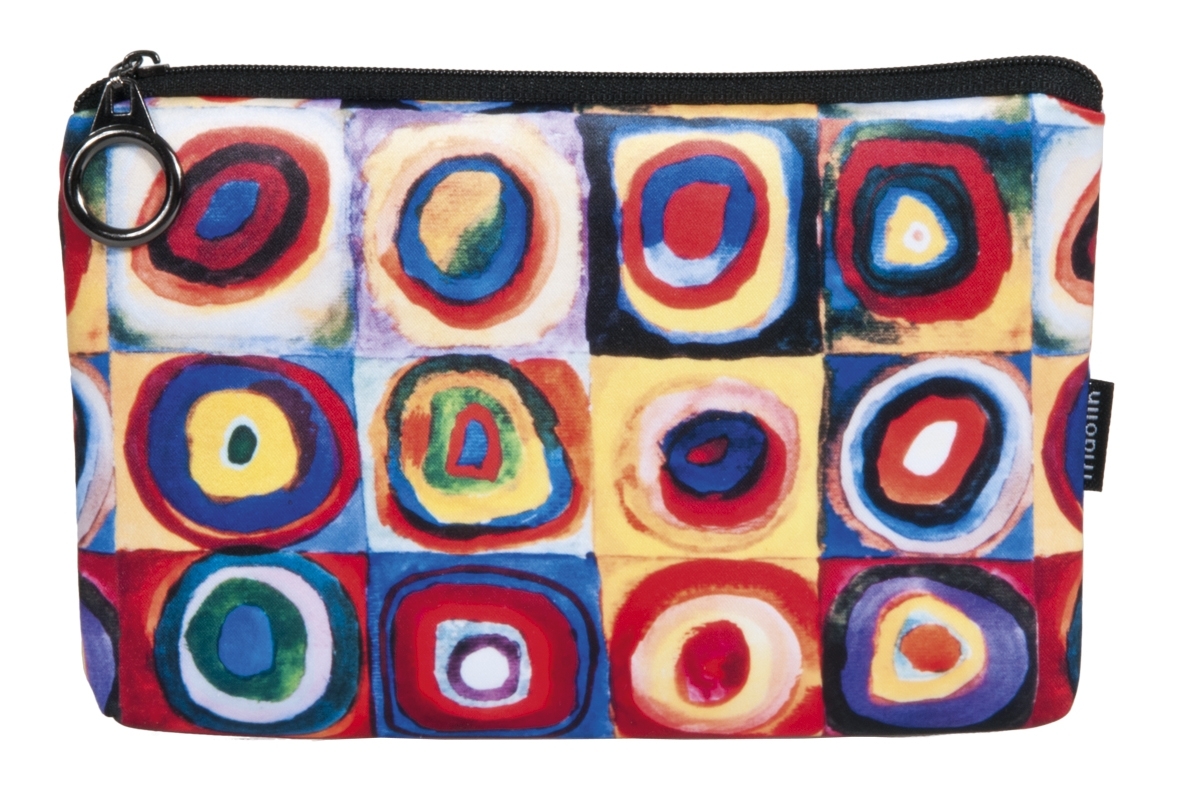cosmetic bag, Kandinsky, colour study
