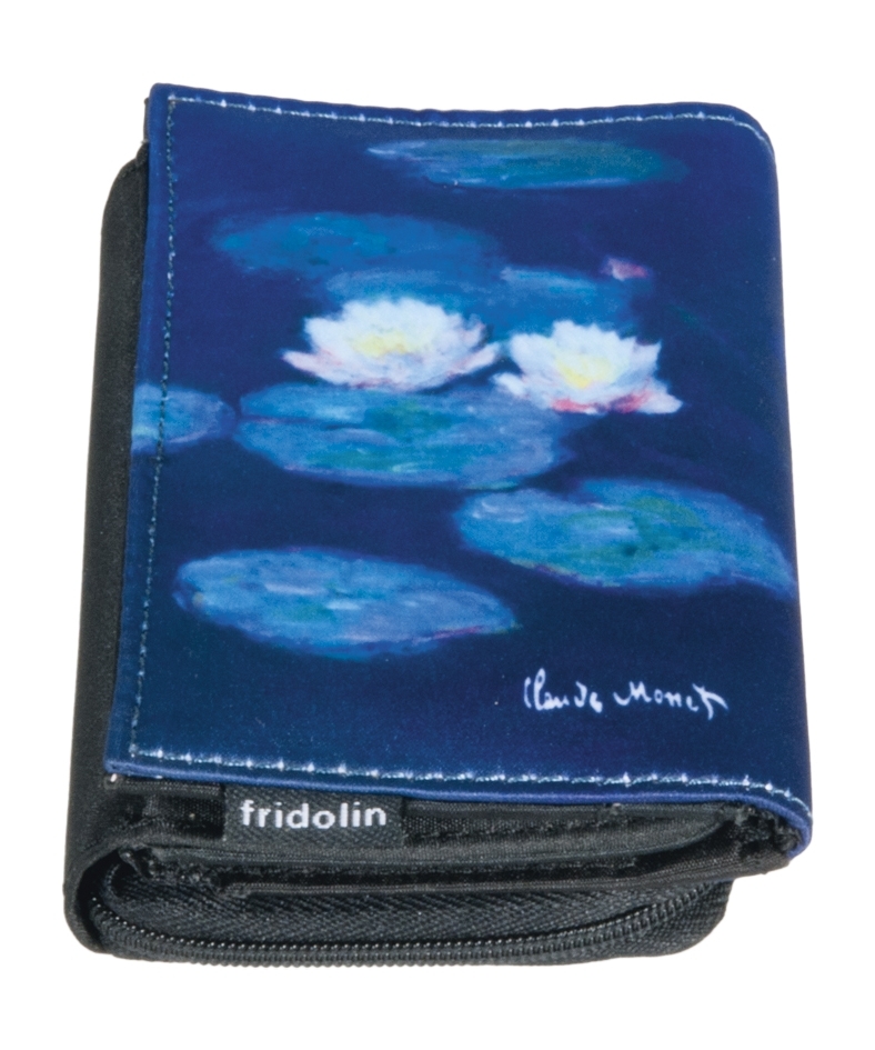 Wallet, Monet, Water Lilies