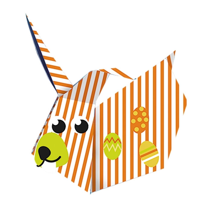 Kids-Origami, Rabit 20 sheets 15x15 cm