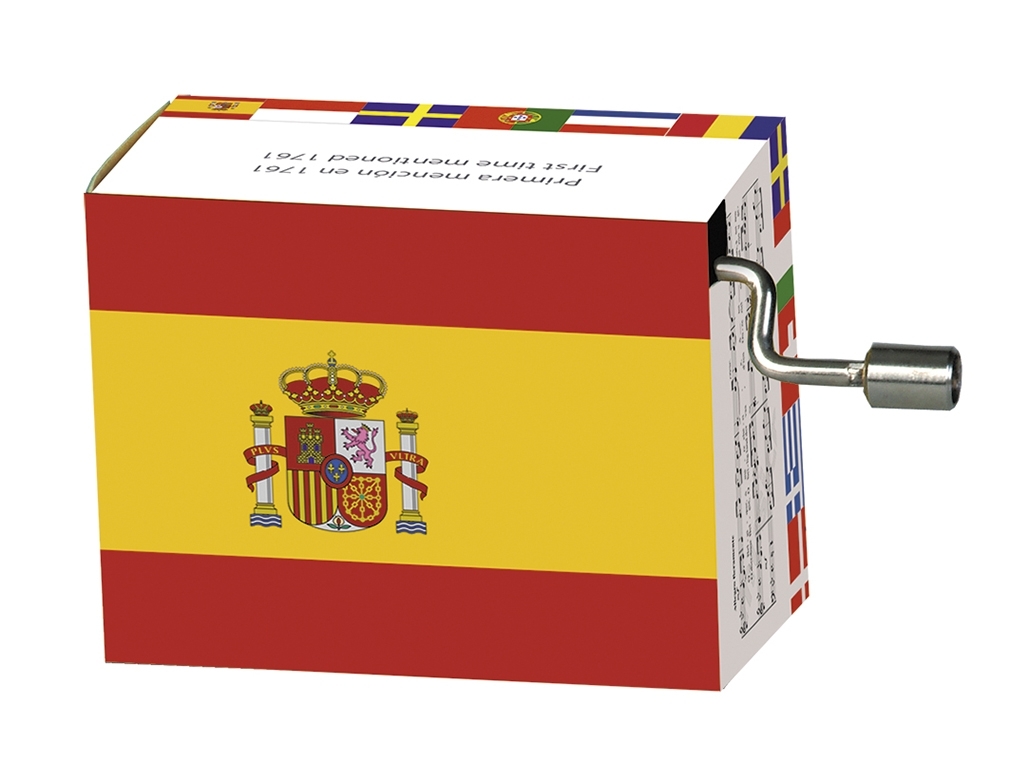 Music box, hymn, Spain