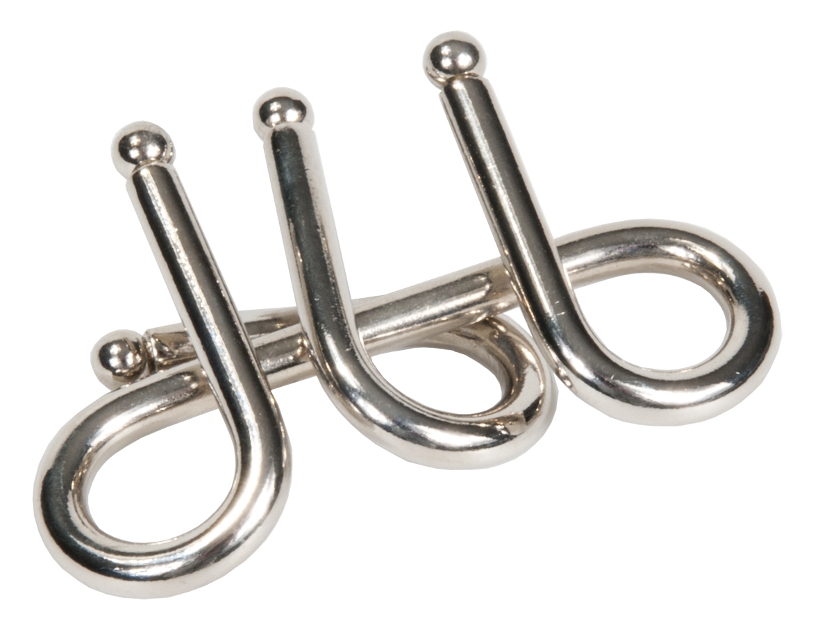 IQ-Test, Double Loop, large, metal