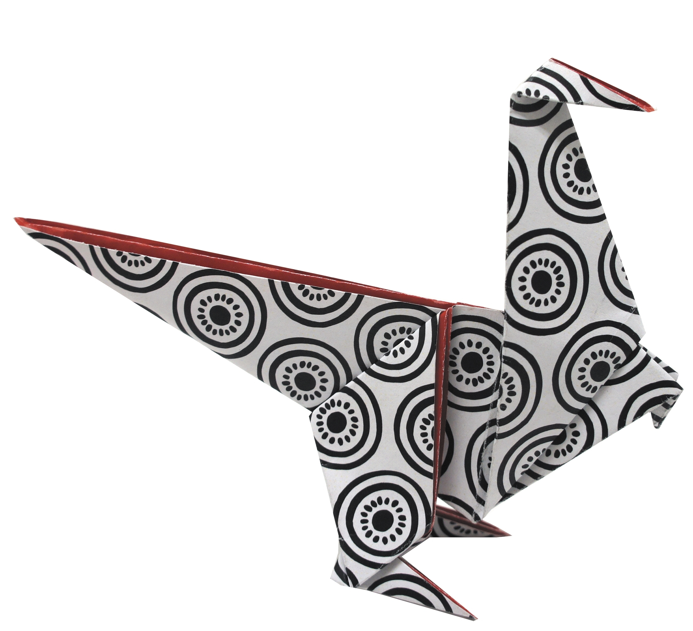 Funny Origami, Dinosaur, 20 sheets 20x20 cm