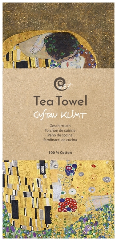 Tea towel, Klimt, The Kiss