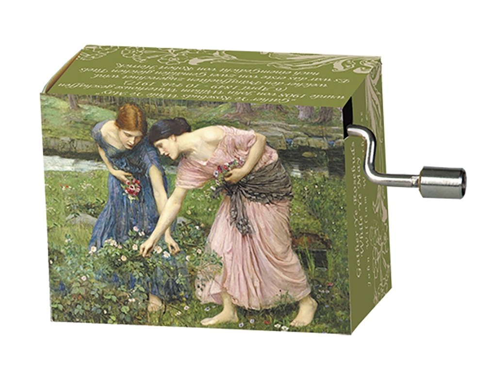 Music box, Spring/Vivaldi, Waterhouse/Gather ye