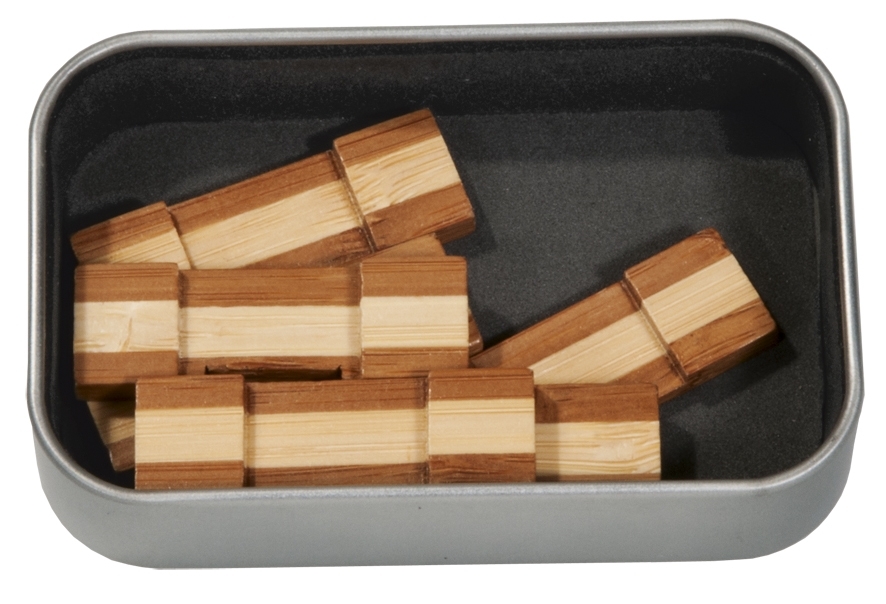 IQ-Test in a box, bamboo, Patience Boards