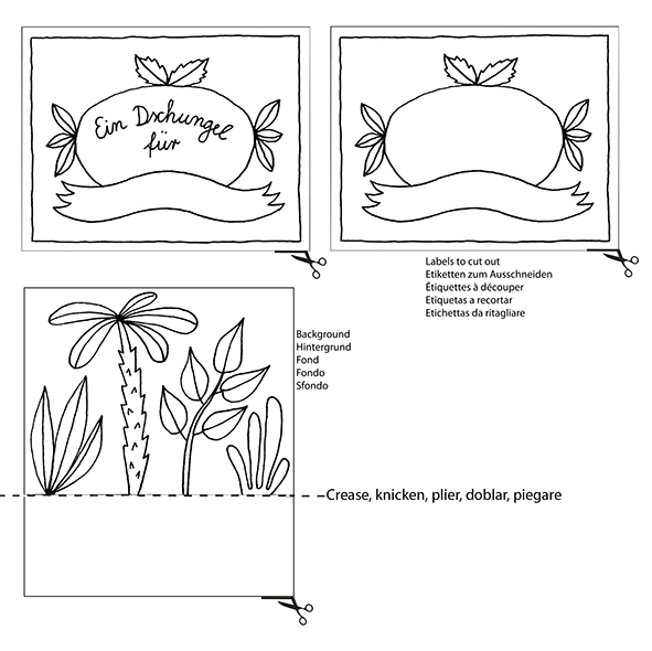 Craft kit, jungle