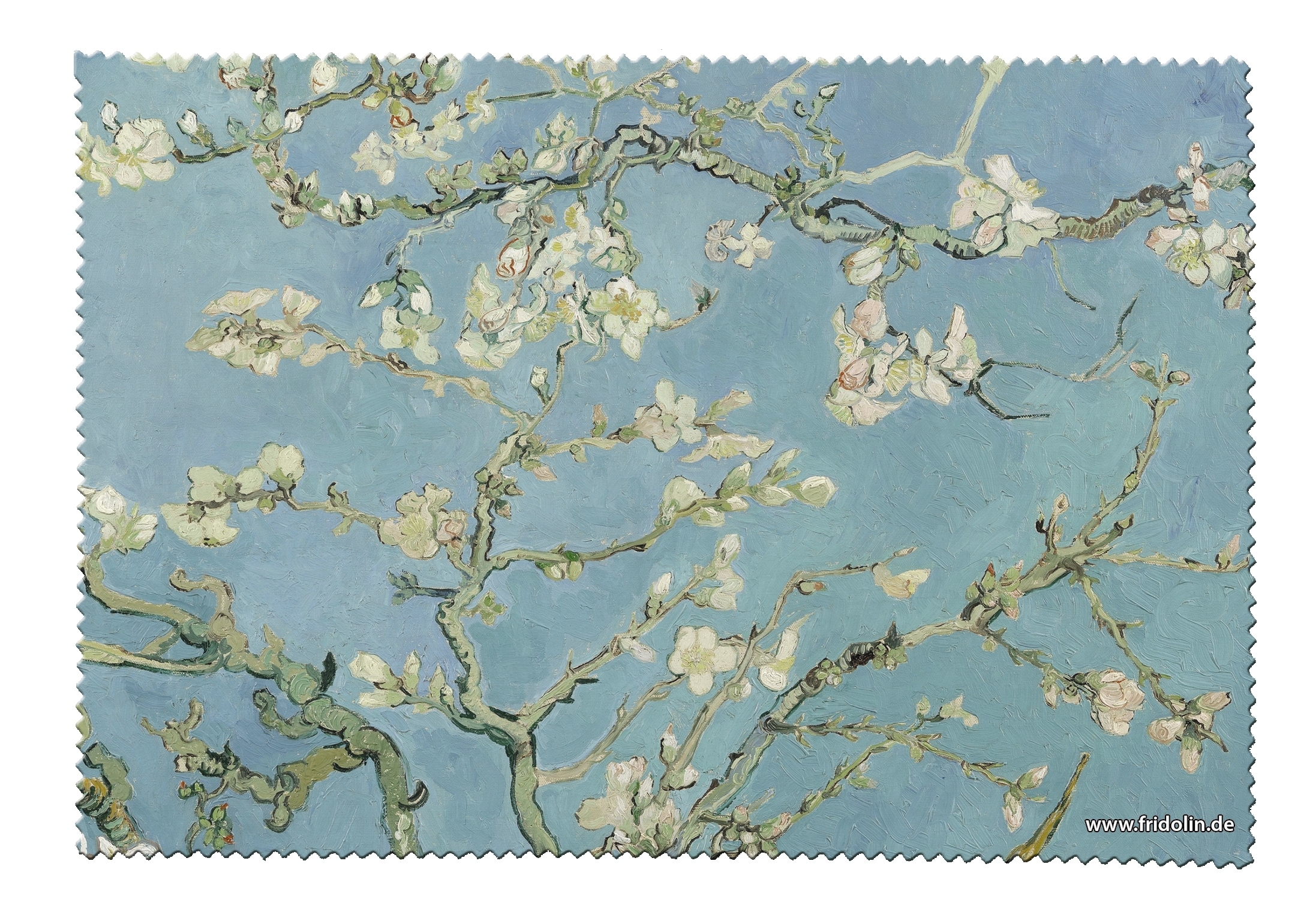 Eyeglass cleaning cloth, Van Gogh, Almond Blossom