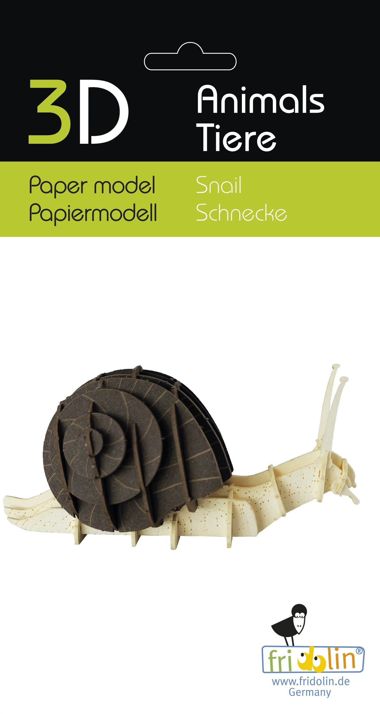 3D model, snail