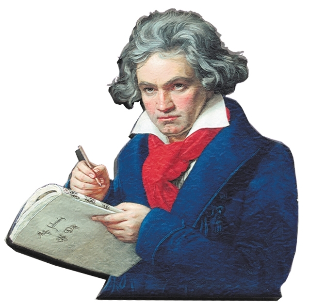 magnet, MDF, Beethoven