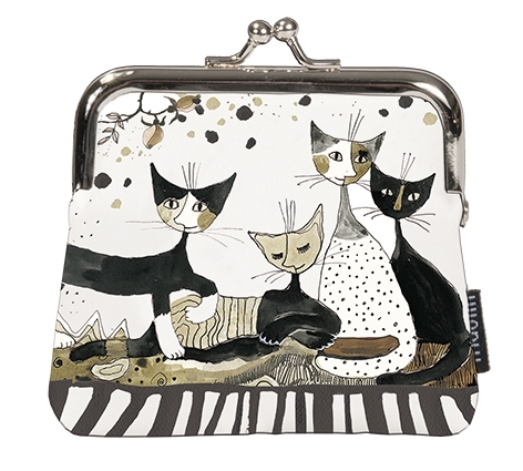 Click purse, Rosina Wachtmeister, Cats Sepia