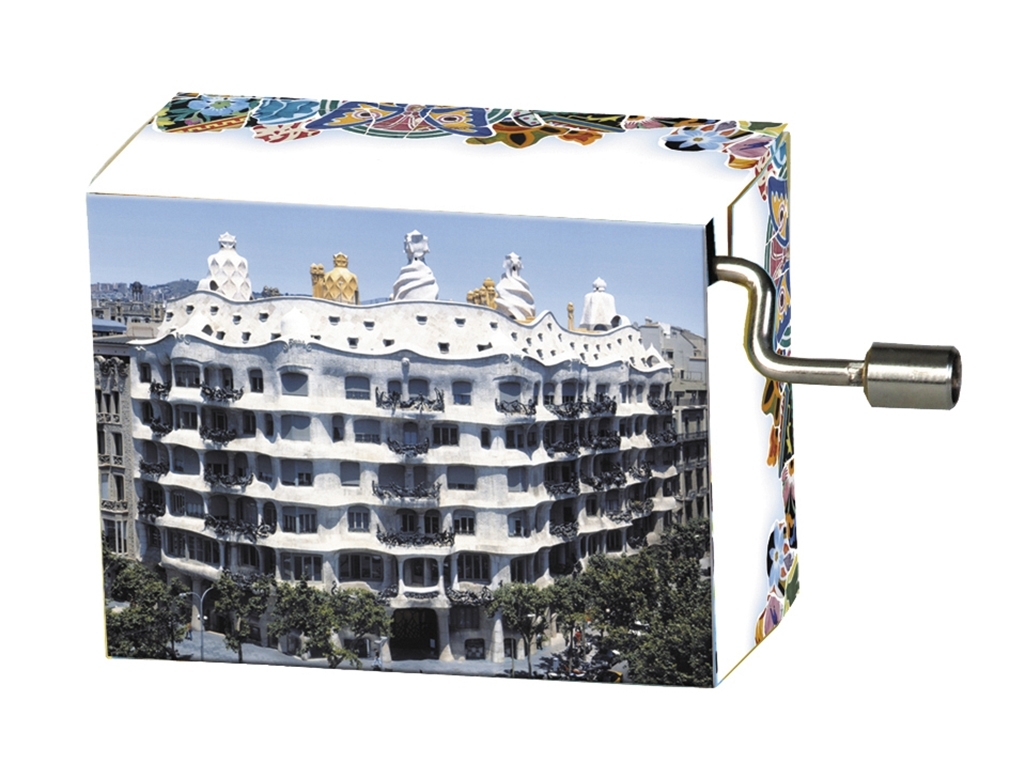 Music box, Spring/Vivaldi, Gaudi/La Pedrera