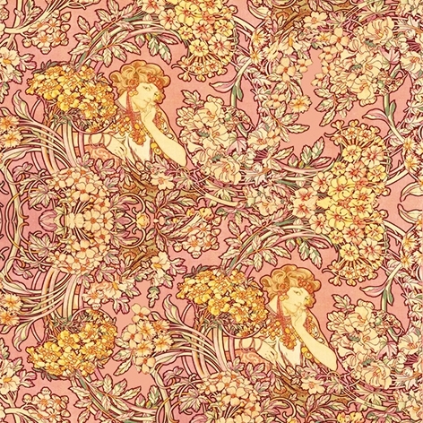 Art-Origami, Crane, Art Nouveau 20 sheets 15x15 cm