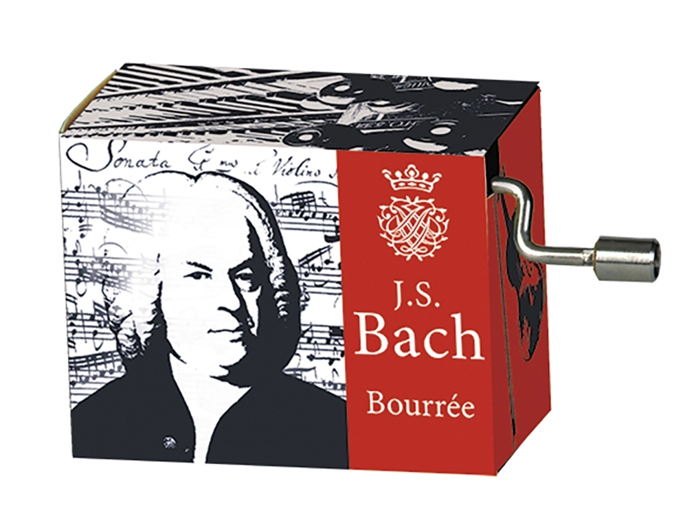 Music box, Bourrée/J. S. Bach, Bach