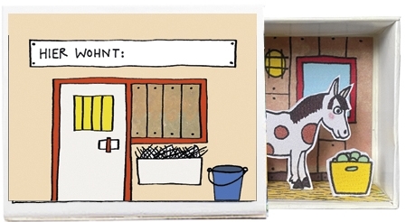 Craft kit, horse in stable