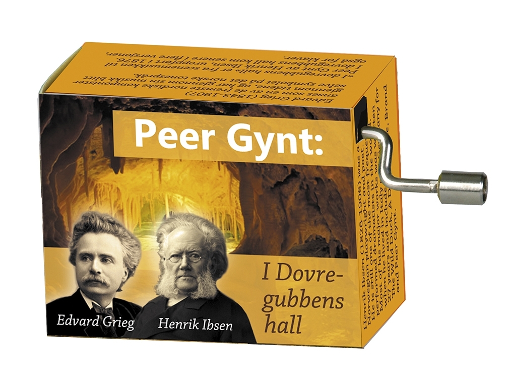 Music box, Gubbenshall, Edvard Grieg