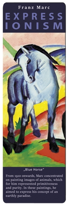 art bookmark, Expressionsm, Marc/Blue Horse
