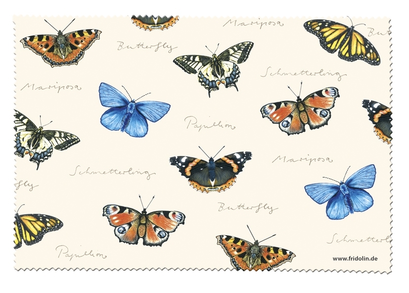 Eyeglass cleaning cloth, Nature fun, Butterflies
