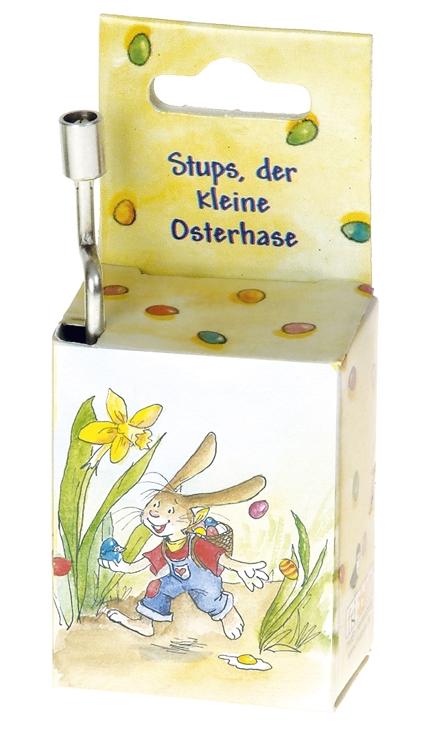 Hanging music box, Zuckowski, Stups, easter bunny
