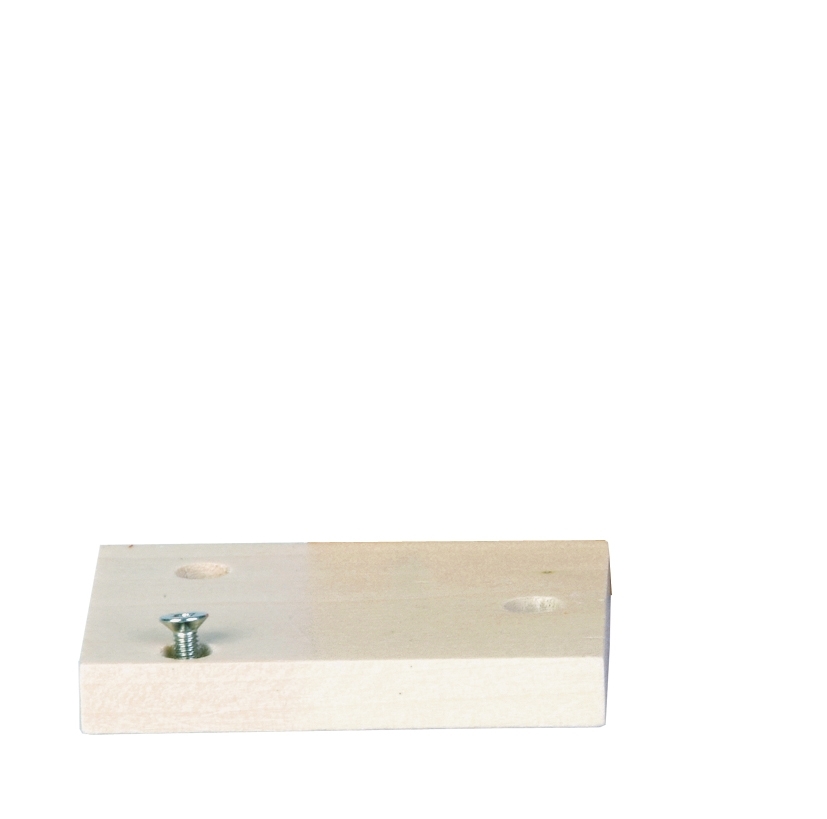 Resonance board 5.6 x 4.4 cm, with screws