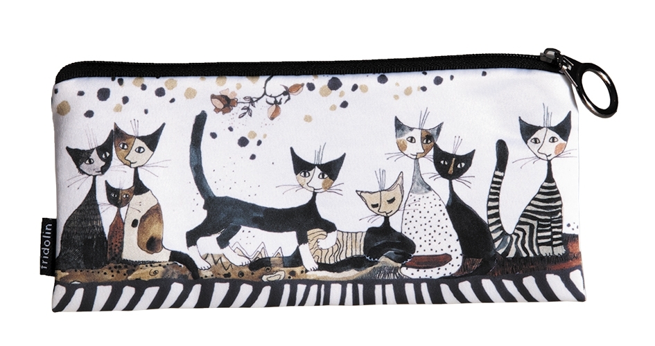 Pencil bag, Rosina Wachtmeister, Cats Sepia
