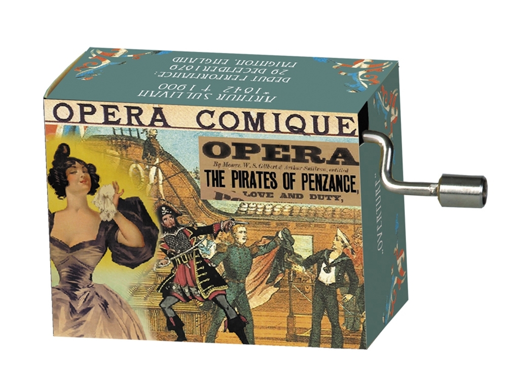 Music box, Ouverture/Sullivan/Gilbert, Pirates of
