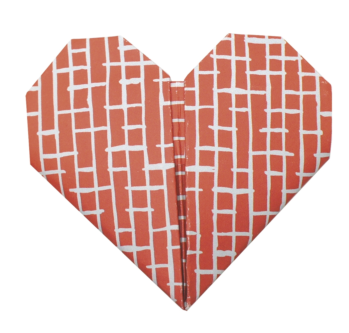 Funny Origami, Hearts, 20 sheets 15x15 cm