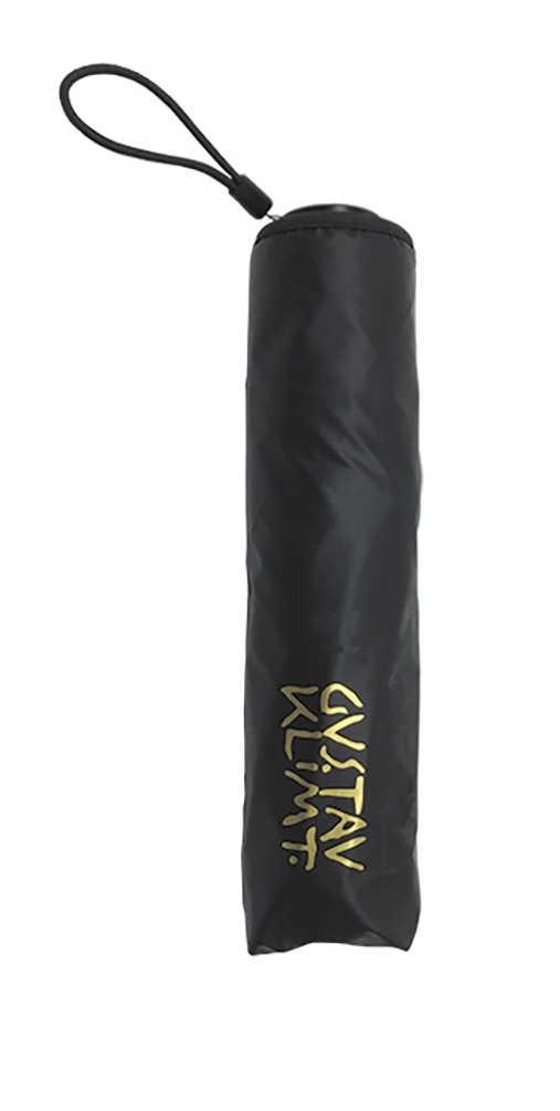 umbrella, Klimt, The Kiss, black top