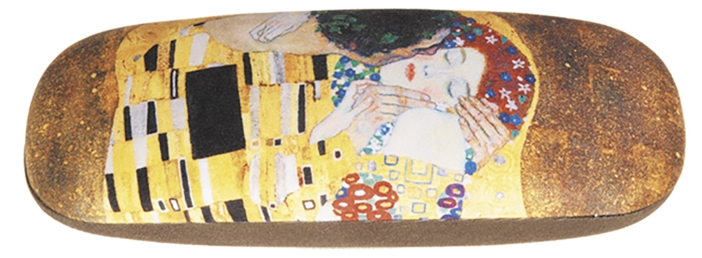 Spectacle case set, Gustav Klimt, The Kiss