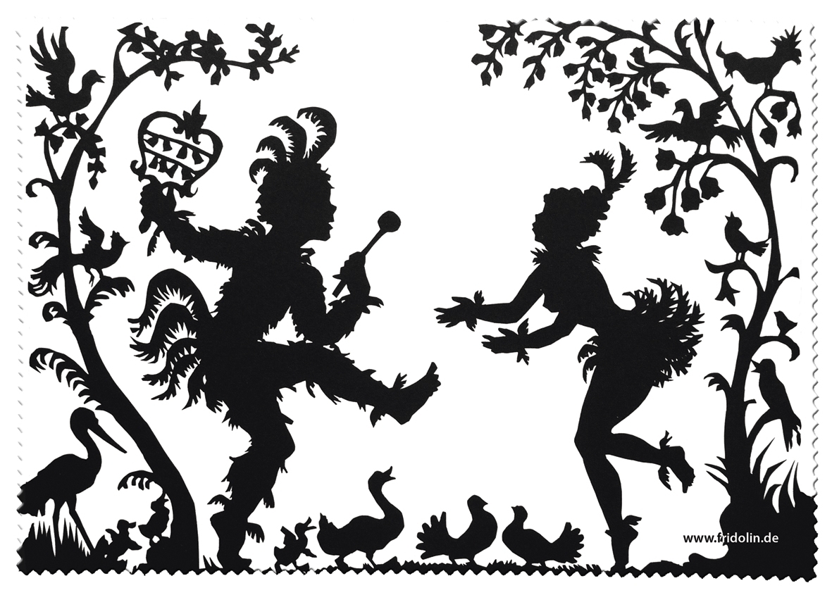 Eyeglass cleaning cloth, Lotte Reiniger, Papageno