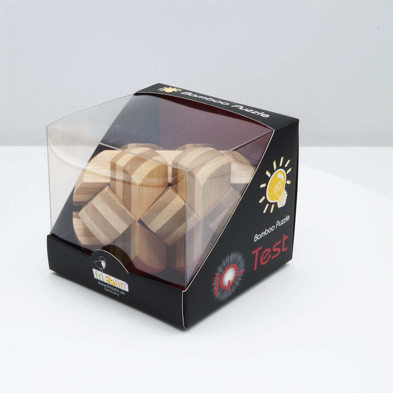 IQ-Test, bamboo puzzle, Oval
