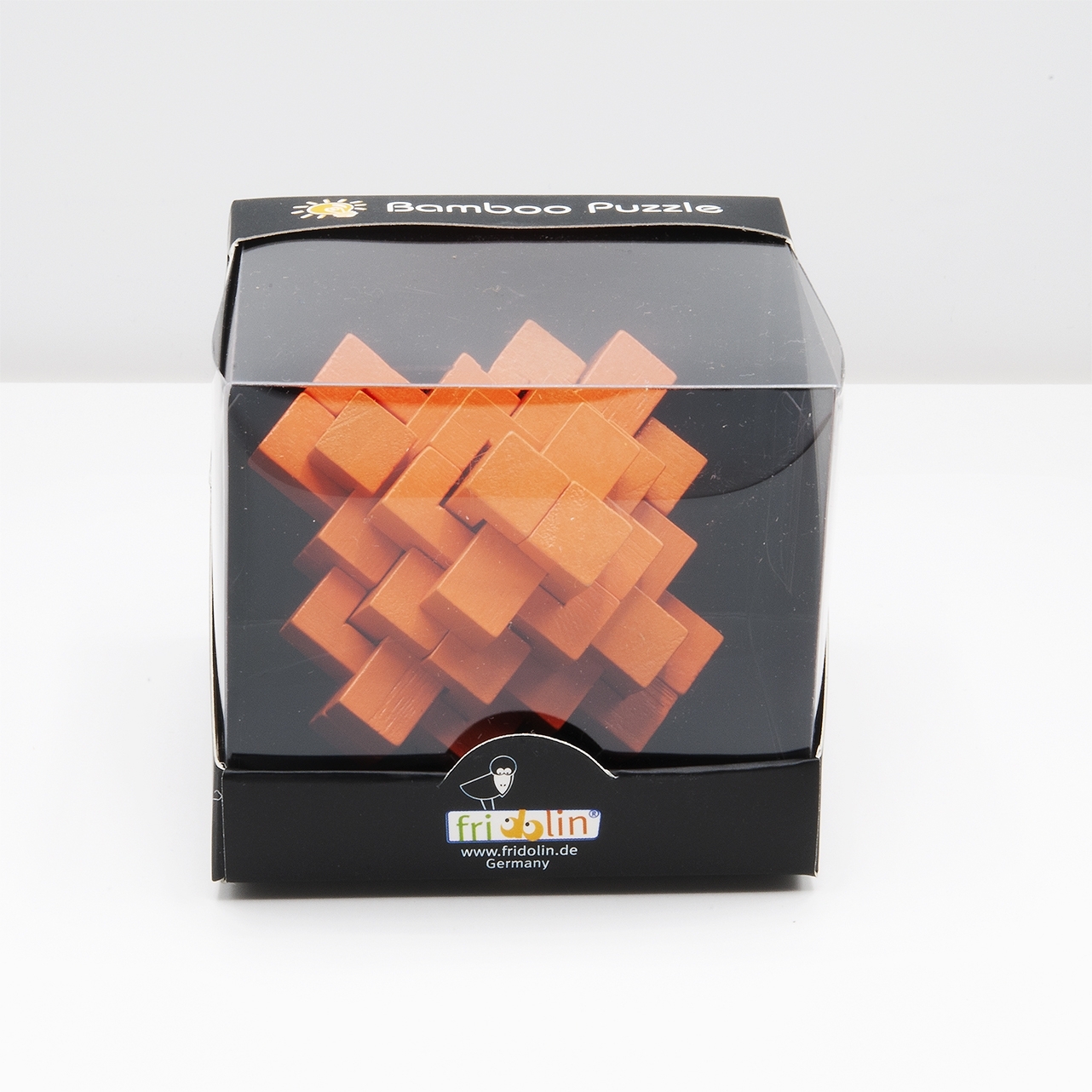 IQ-Test, bamboo puzzle, Pineapple, orange