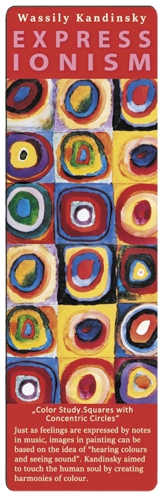 art bookmark, Expressionsm, Kandinsky/Color study