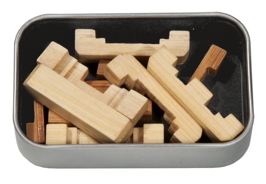 IQ-Test in a box, bamboo, Mix Knot