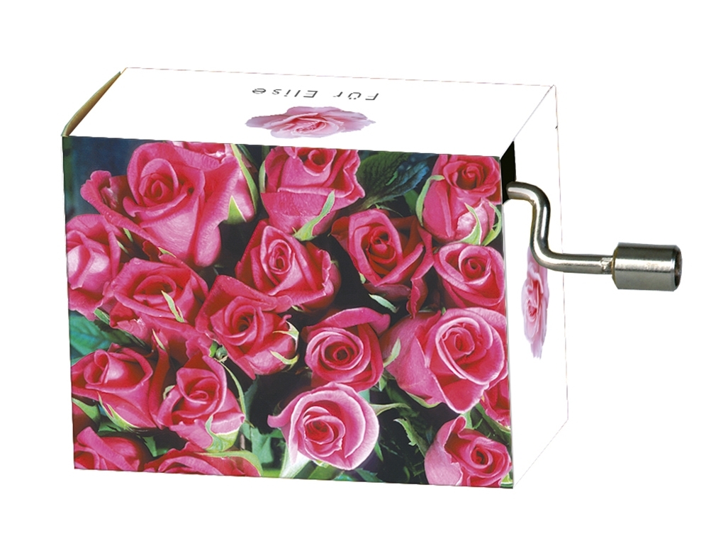 Music box, For Elise/Beethoven, Bunch of roses