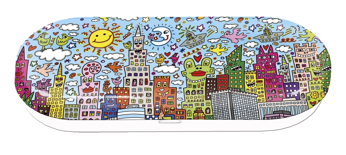 Spectacle case, Rizzi, My New York City, metal
