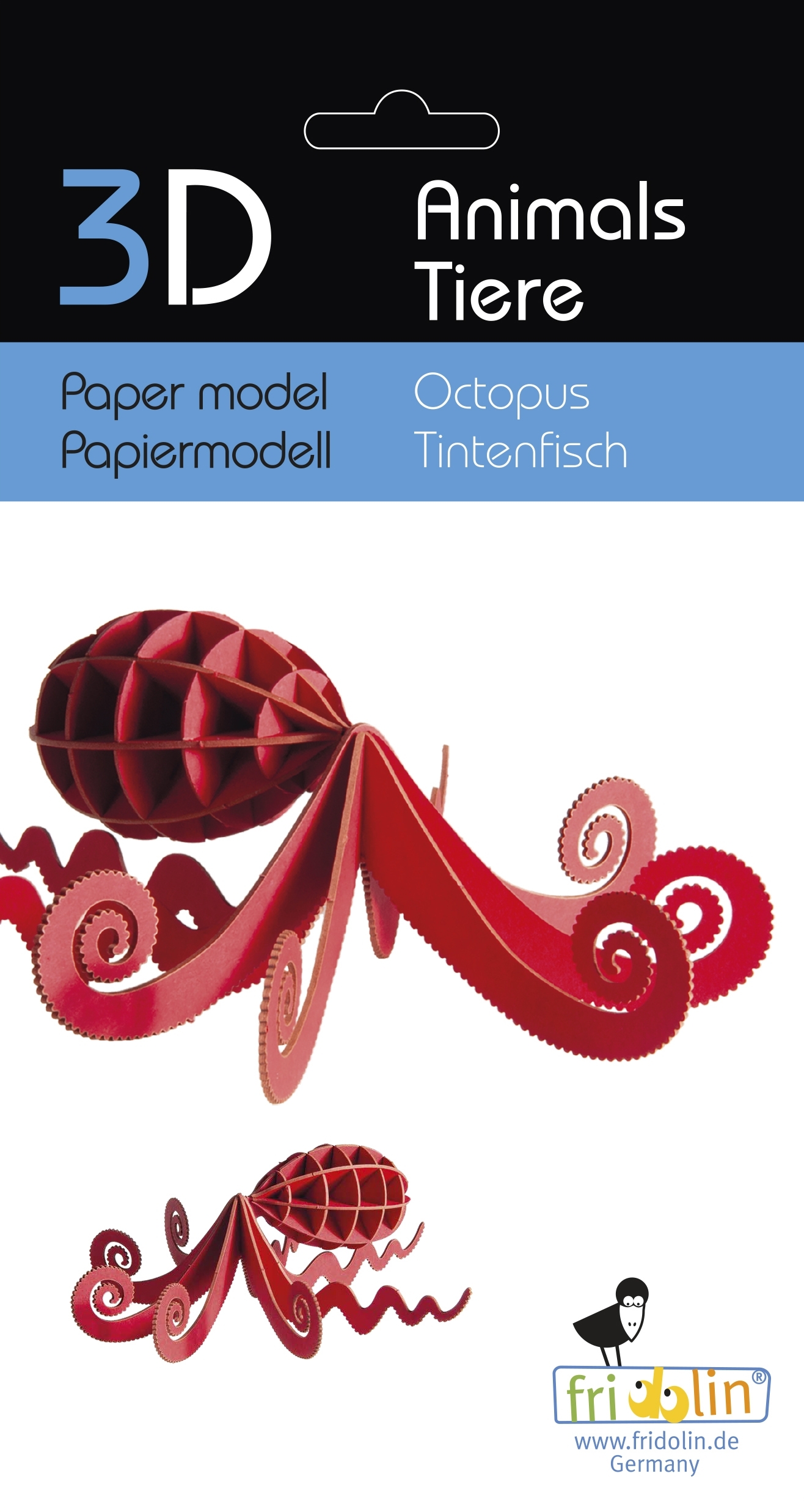 3D model, octopus