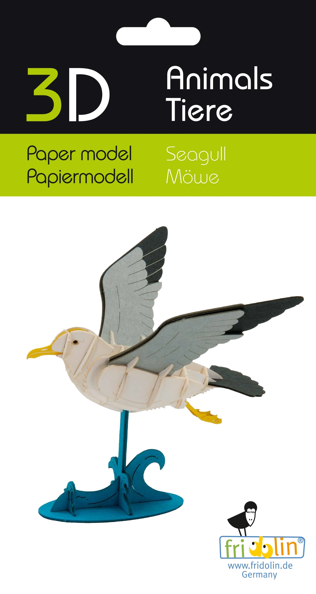 3D model, seagull