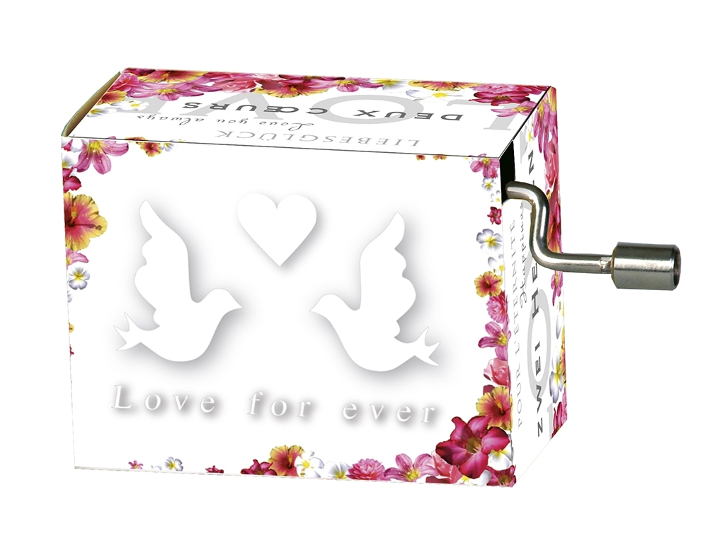 Music box, Wedding tune, doves, classic
