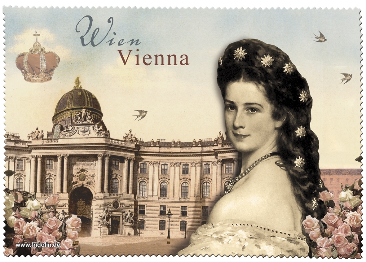 eyeglass cleaning cloth, Vienna, Sisi/Hofburg Pala