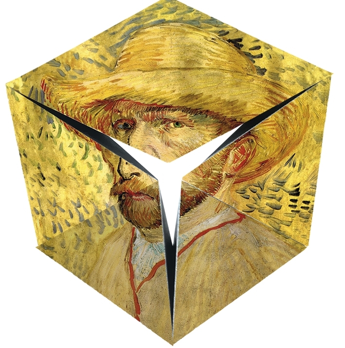 Art Flextangles, Van Gogh, 4 sheets, 4 motifs