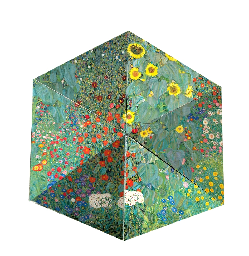 Art Flextangles, Klimt, 4 sheets, 4 motifs