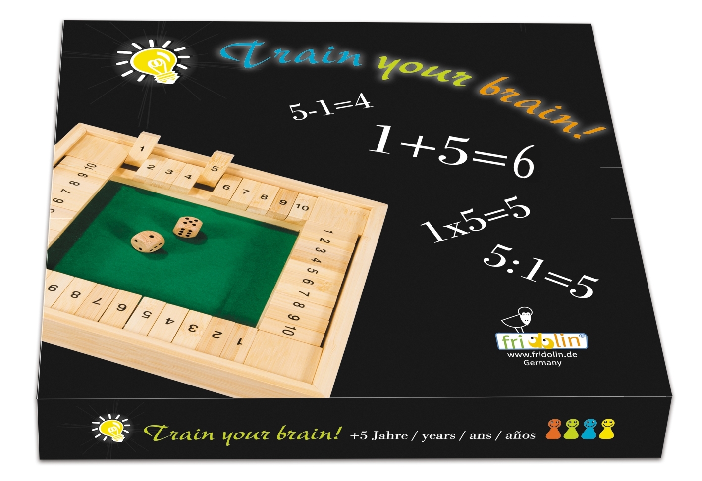 Game, Shut the box, for 4 players