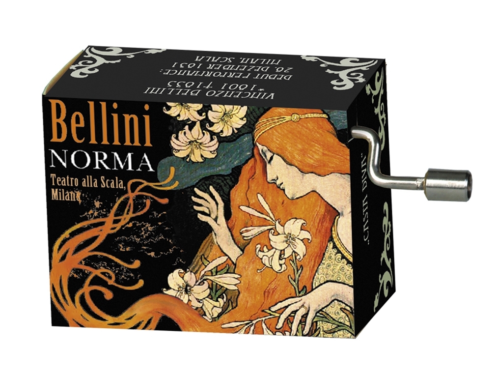 Music box, Casta Diva/Bellini, Opera/Norma