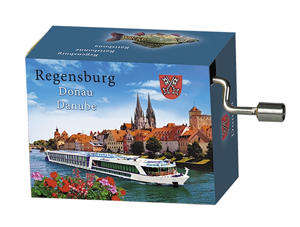 Music box, Regensburg/Danube, Blue Danube/Strauss