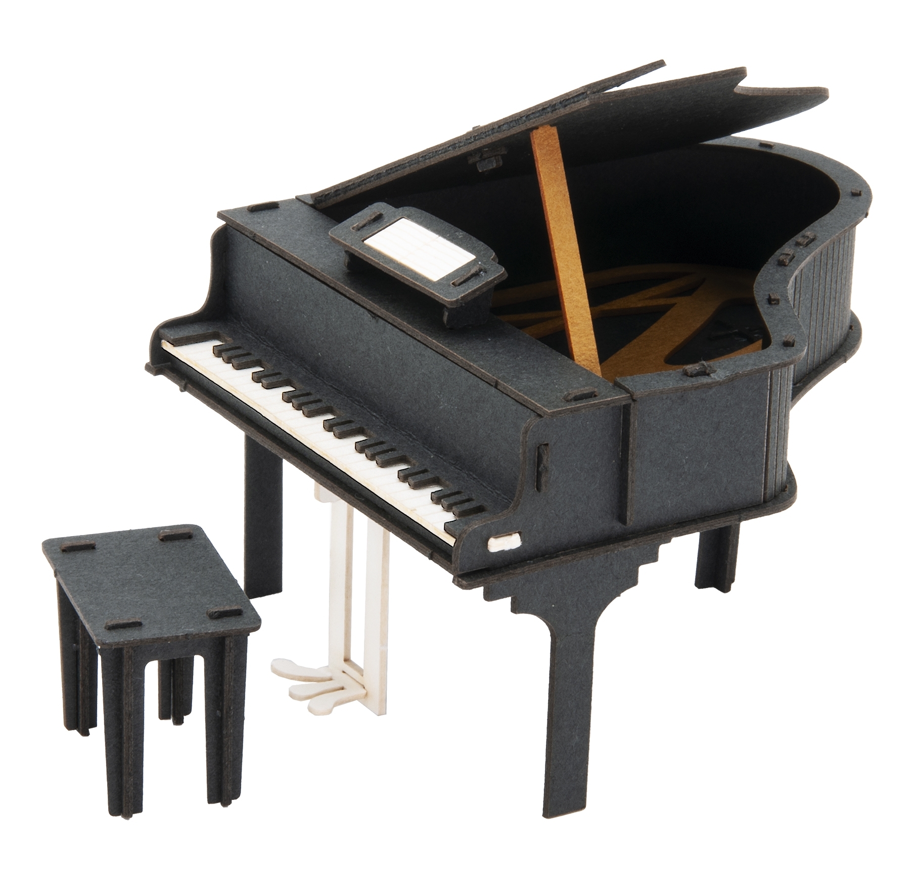 3D model, piano