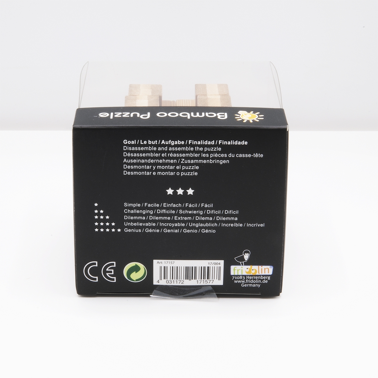 IQ-Test, bamboo puzzle, Joist Construction