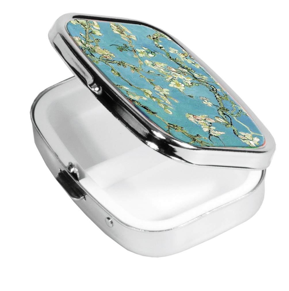 Pillbox, Van Gogh, Almond Blossom