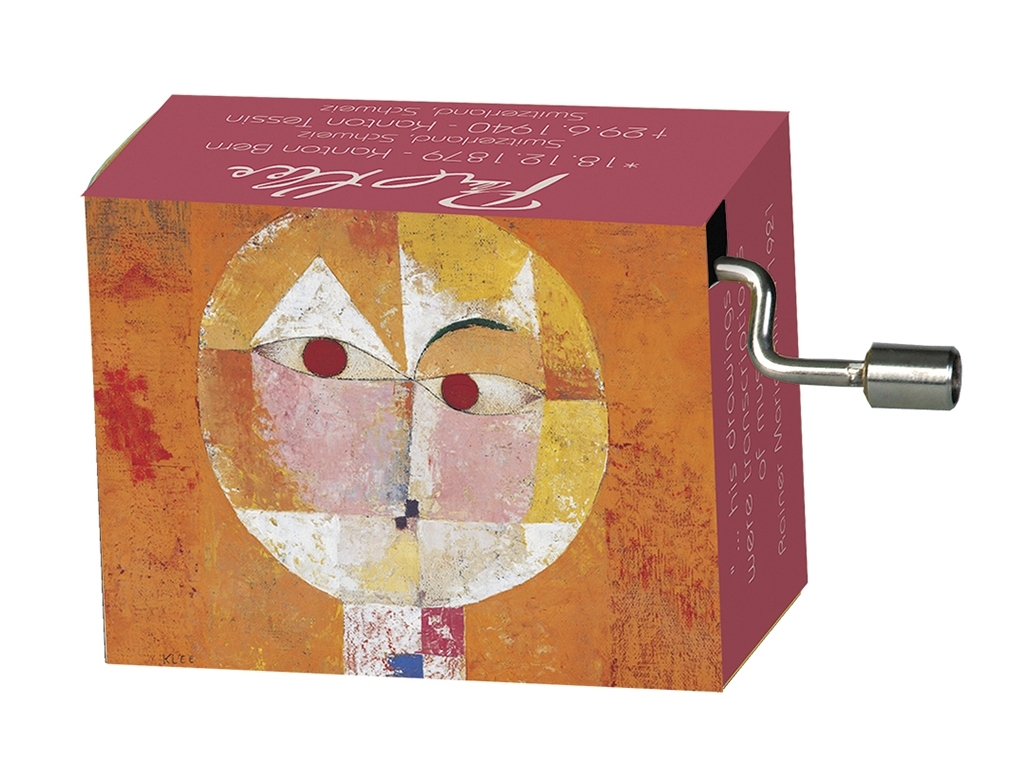 Music box, Bourée/Bach, Paul Klee/Senecio