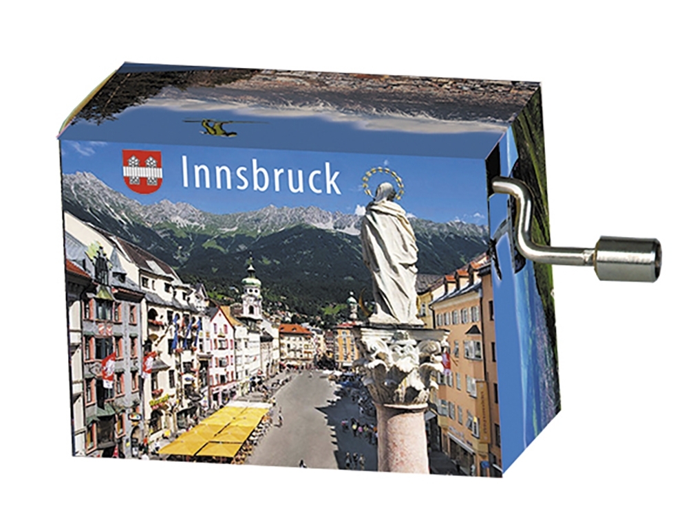 Music box, Innsbruck/Statue, Magic Flute/Mozart